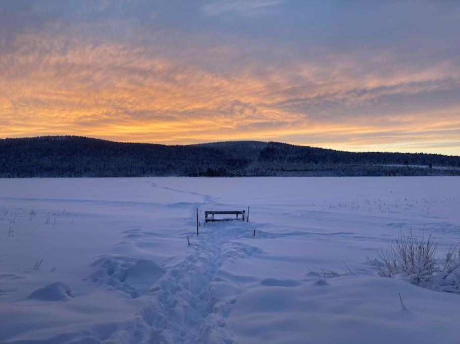 Lakeside Wilderness Cabin Jokkmokk Zewnętrze zdjęcie